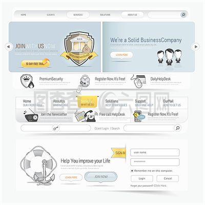 網(wǎng)頁界面設(shè)計素材與網(wǎng)絡(luò)技術(shù)開發(fā) 打造卓越用戶體驗的關(guān)鍵要素